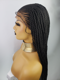 Senegalese Twist 13x5 Lace Frontal Wig 28"