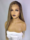 Blonde Knotless Box Braided Wig