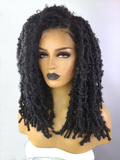 14" Pre-twisted Butterfly Crochet Locs, (72 Strands)