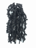 12" Pre-twisted Butterfly Crochet Locs (72 Strands)