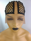 T-Part Crochet Lace Frontal Wig Cap