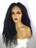 Bohemian Locs Wig (Human Hair Blend)