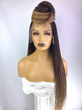 Ombre Knotless Box Braided Wig