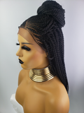 Senegalese Twist 13x5 Lace Frontal Wig 28"