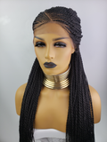 Senegalese Twist 13x5 Lace Frontal Wig 28"