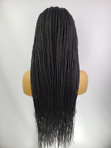 Senegalese Twist 13x5 Lace Frontal Wig 28"