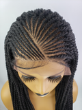 Senegalese Twist 13x5 Lace Frontal Wig 28"