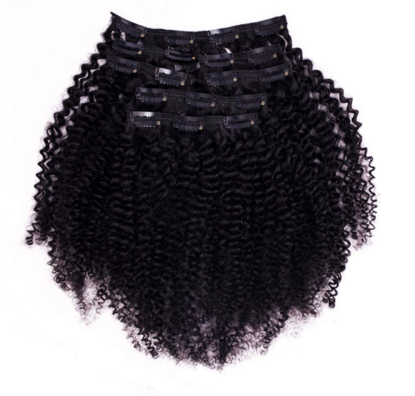 Virgin Kinky Curly Clip-Ins
