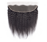 HD Virgin Kinky Straight Frontal, 13X4