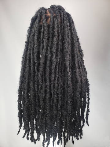 Jumbo Distressed Loc Wig