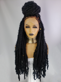 Jumbo Distressed Loc Wig