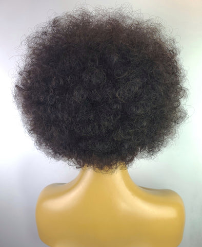 Remy Afro Wig, 12"