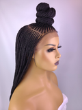 Ket Braided 13x5 Lace Frontal Wig 28"