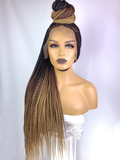 Ombre Knotless Box Braided Wig